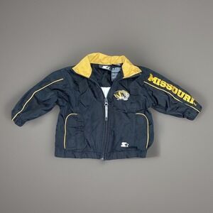 Team Starter Vintage Missouri Tigers Windbreaker Baby Kid - Size 18 Months